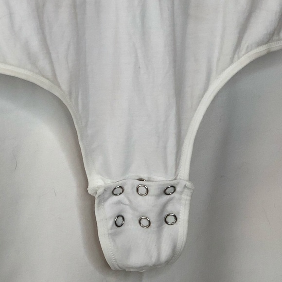 Yummie Cotton Shaping THONG BACK Bodysuit size S/M - Picture 12 of 14